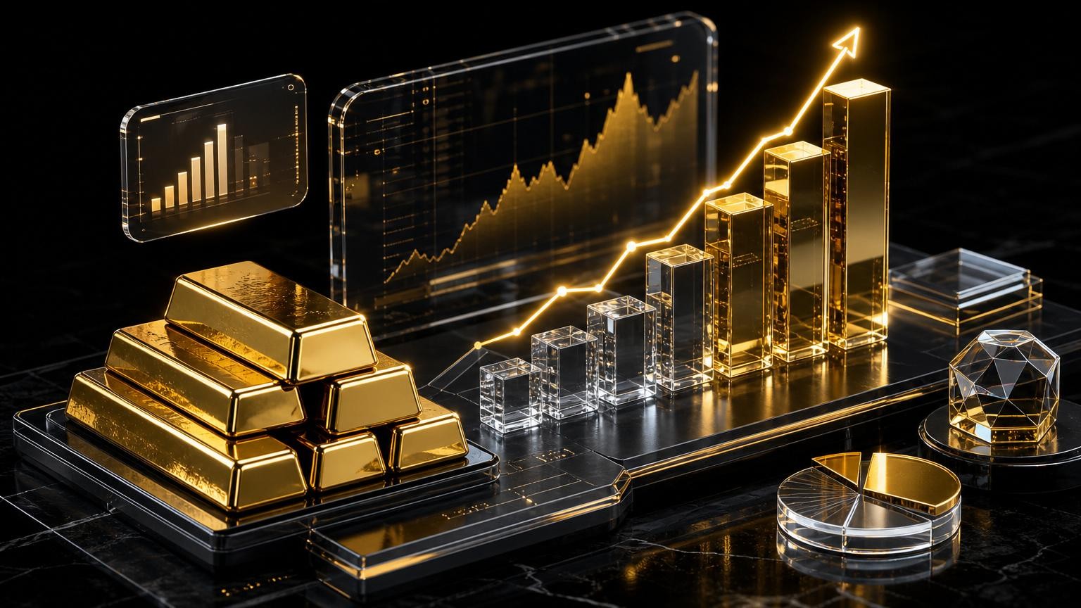 Precio del oro hoy: el XAU/USD a 4,347.70 USD afronta la presión de las tasas reales