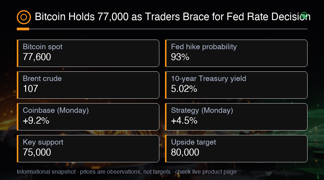 Négociez Bitcoin avec MC Markets